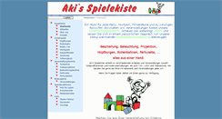 Desktop Screenshot of aki-zenk.de